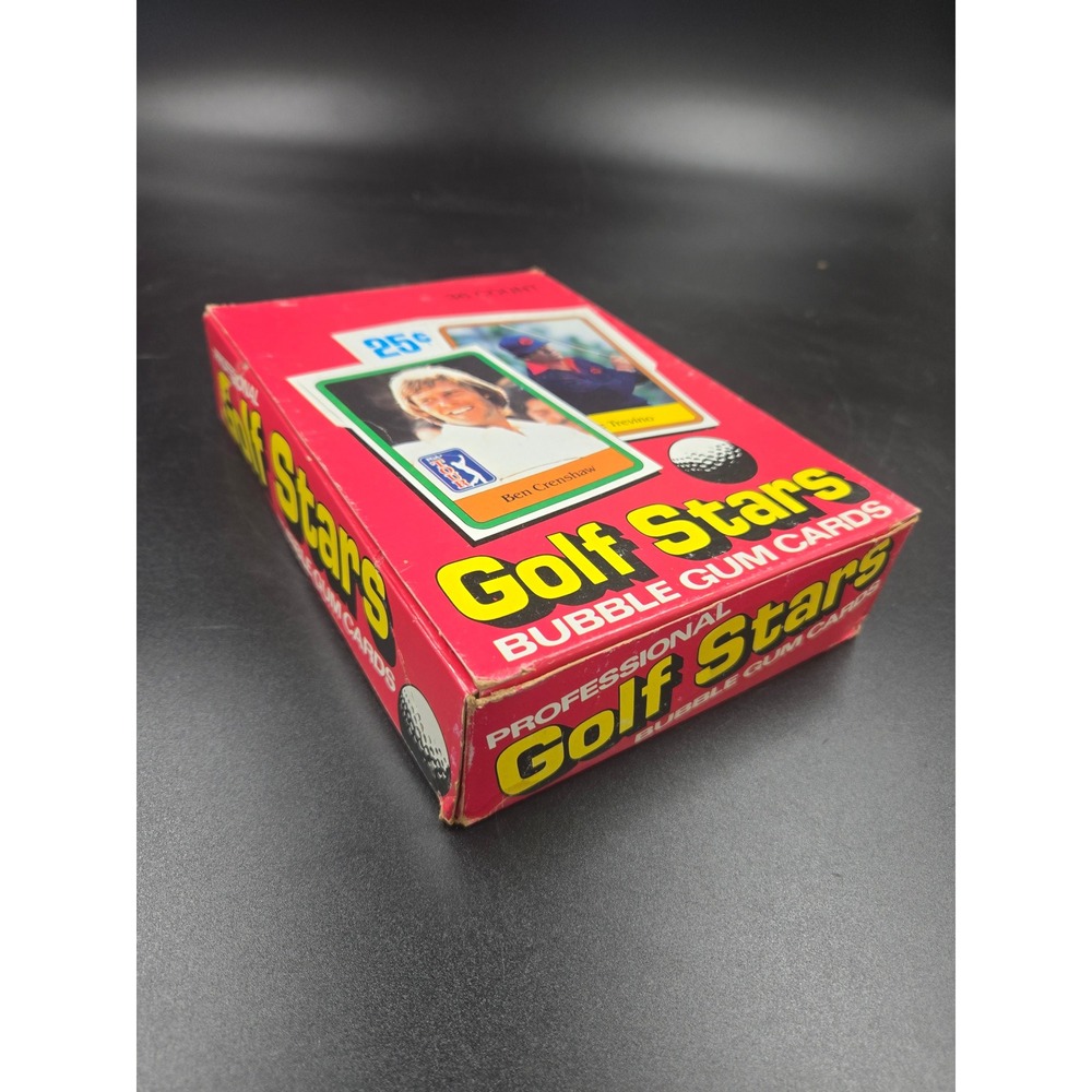 1981 Donruss Golf Stars Professional Bubble Gum Cards 36 Count Wax Box